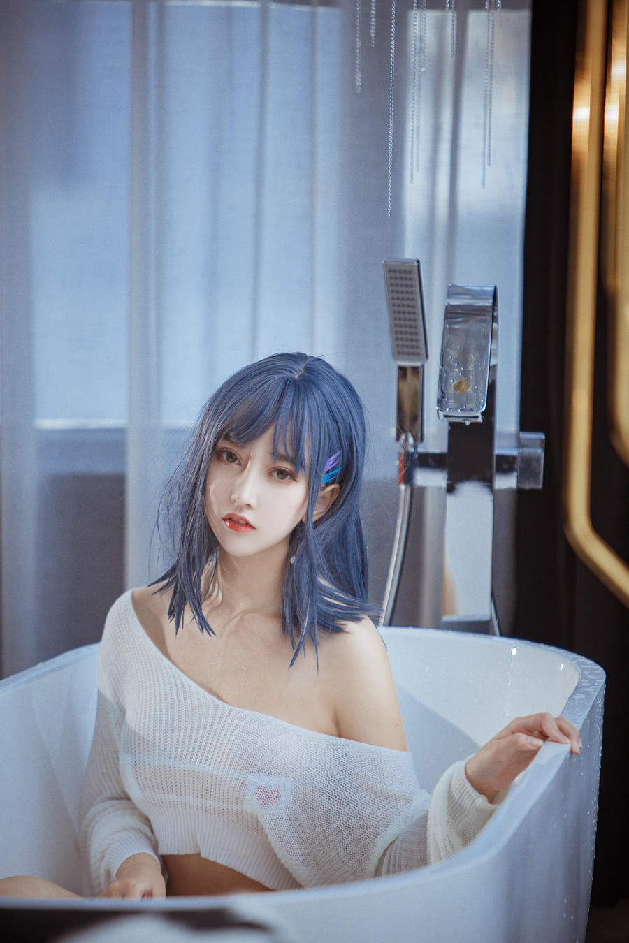 过期米线线喵No.047-浴缸 [23P]插图1