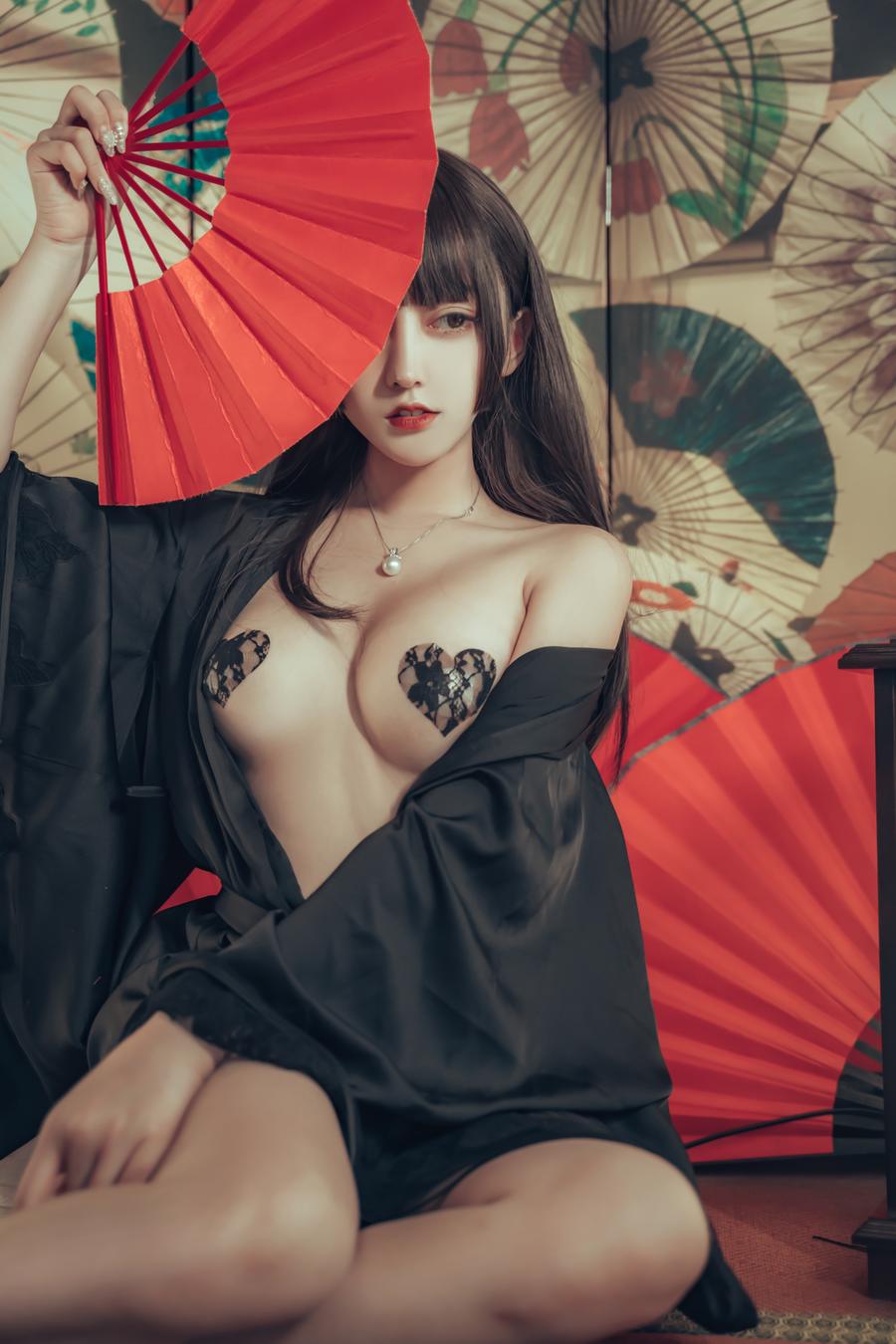 过期米线线喵No.085-和风浴衣 [23P]插图1