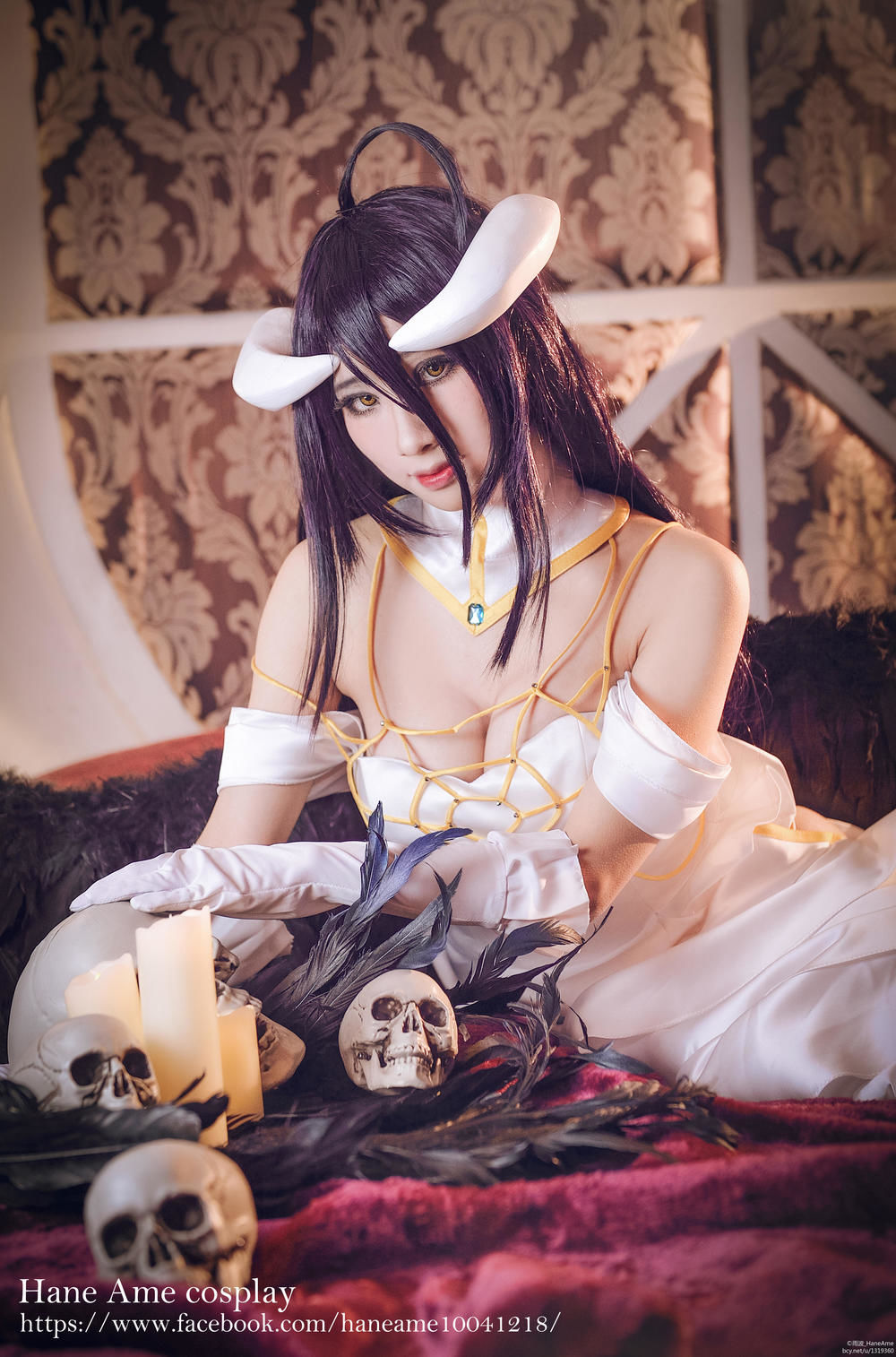 雨波HaneAmeNo.032-Overlord Albedo [16P]插图