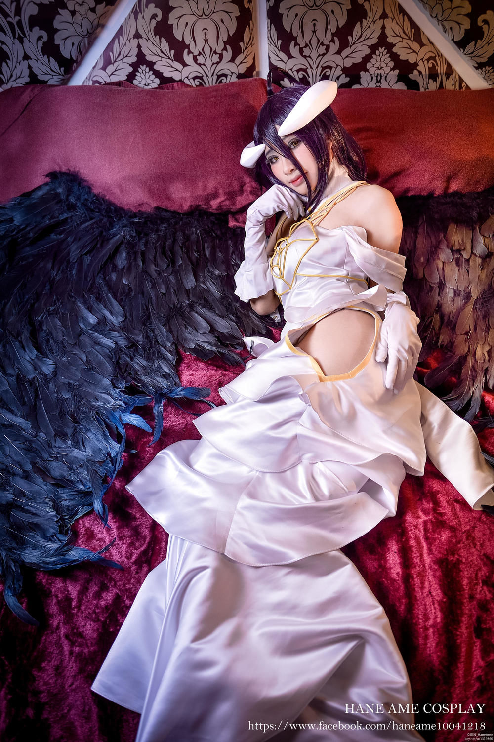 雨波HaneAmeNo.032-Overlord Albedo [16P]插图1