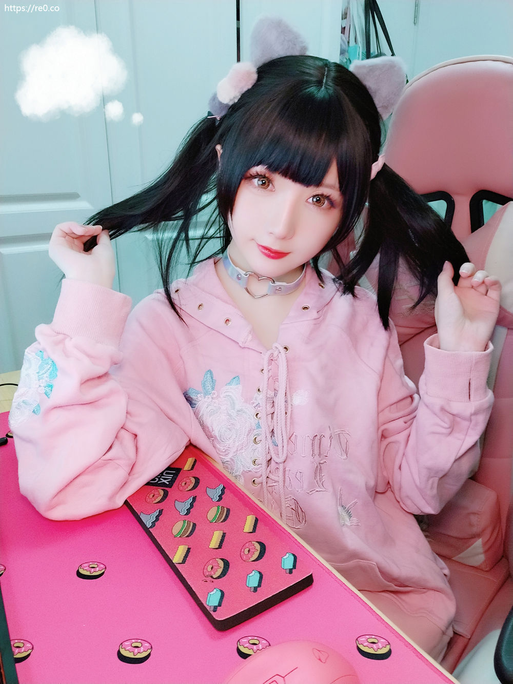 星之迟迟No.004-元气女仆包 – 肥宅快乐水 [14P]插图1