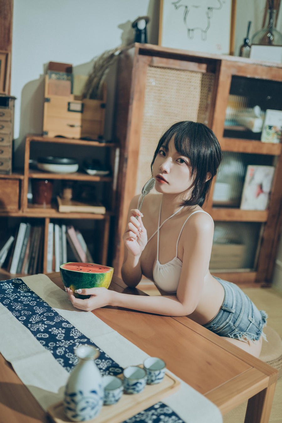 二佐NisaNo.154 – 夏日甜蜜 [50P]插图1