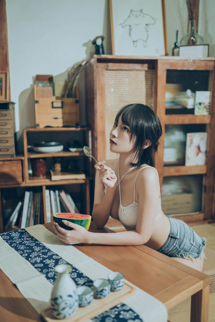 二佐NisaNo.154 – 夏日甜蜜 [50P]插图2