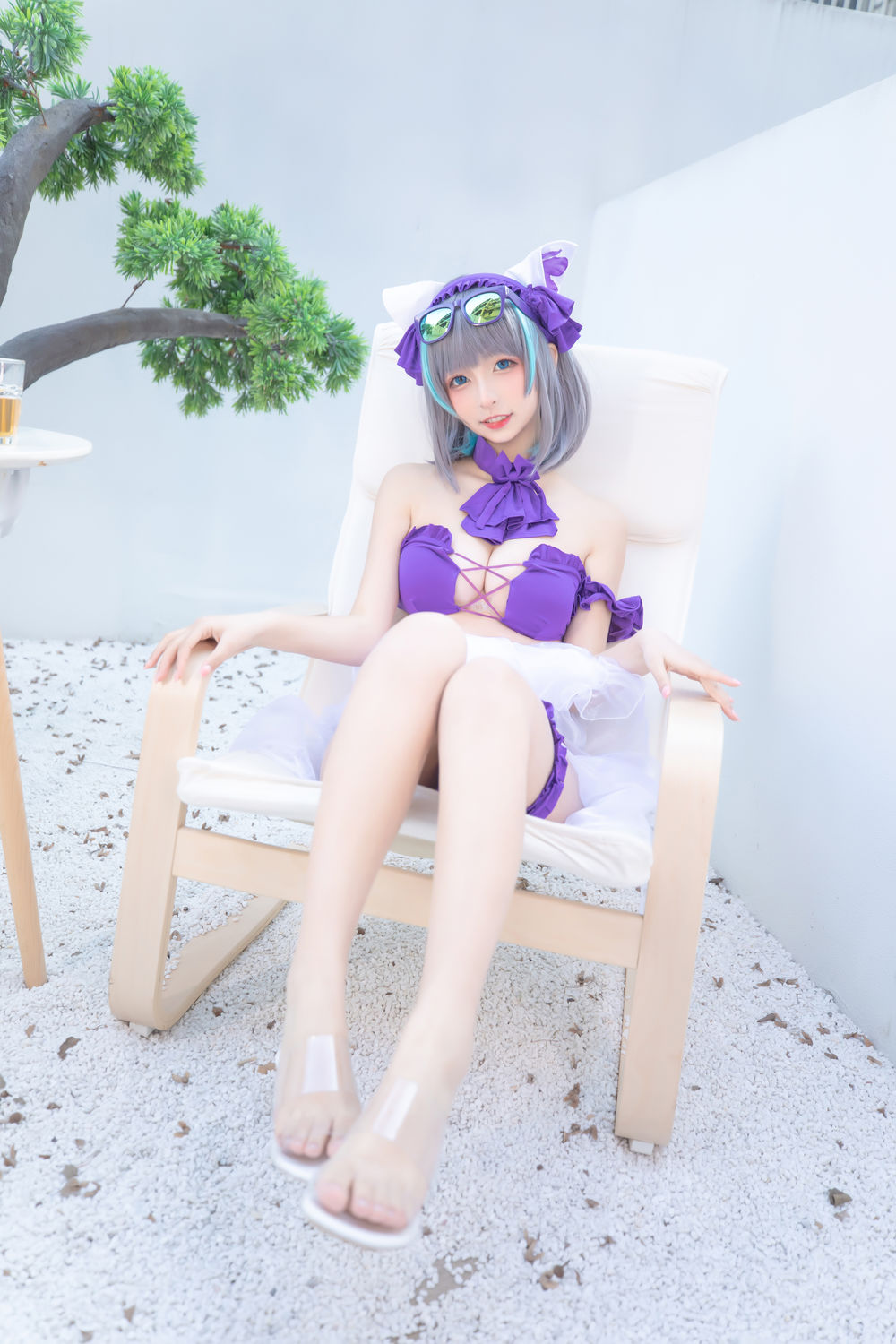 神楽坂真冬No.077-柴郡cos《纯色庭院》 [150P 2V]插图1