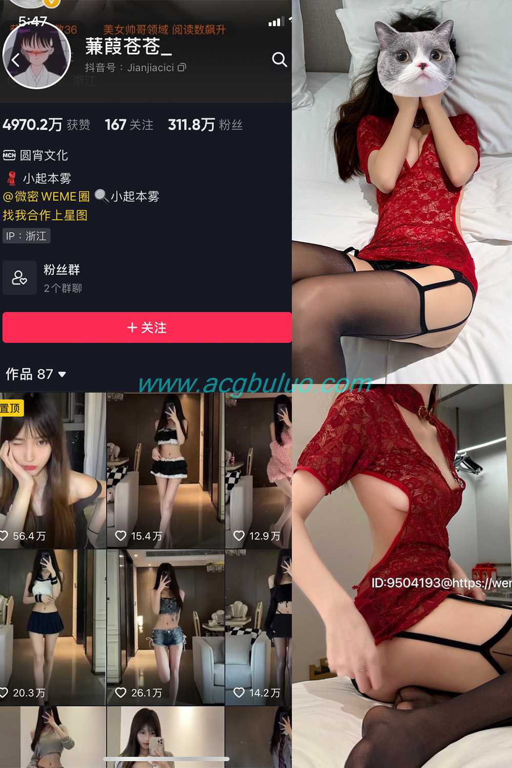 抖音 蒹葭苍苍 微密圈  NO.027期 【32P】插图